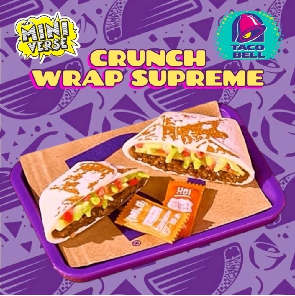 Miniverse Make It Mini Taco Bell Crunchwrap Supreme